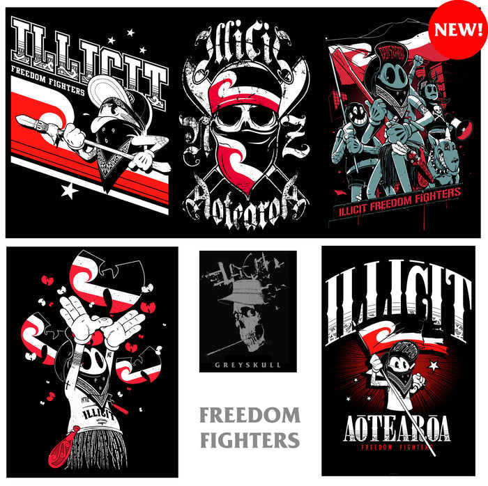 Poster set - Freedom Fighters