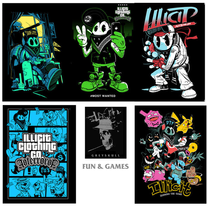 Poster set - Fun and Games