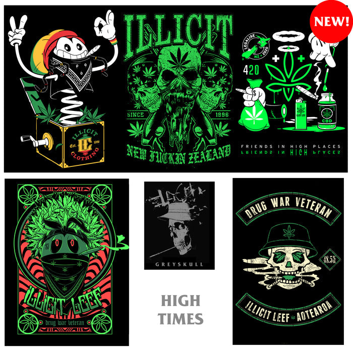 Poster set - High Times