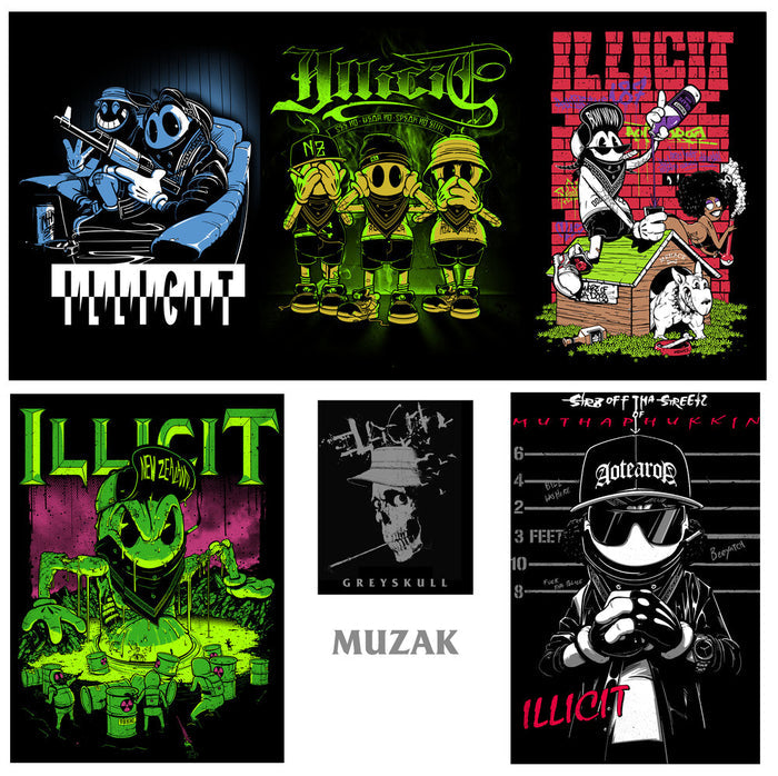 Poster set - Muzak