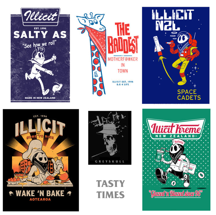 Poster set - Tasty Times