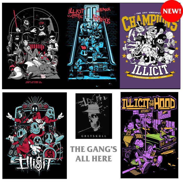 Poster set - The Gang's All Here