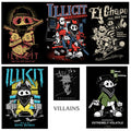 Poster set - Villains
