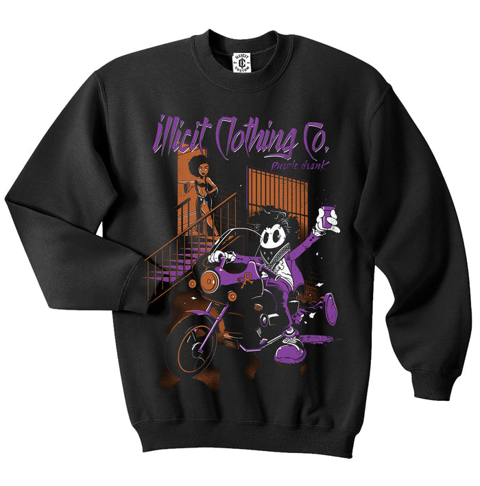 Purple Drank Hood/Crew