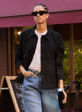 Raphaelle Organic Cotton Jacket - Caviar Black Baukjen