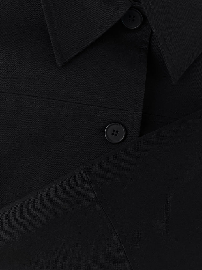 Raphaelle Organic Cotton Jacket - Caviar Black Baukjen