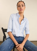 Riemke Organic Cotton Shirt - Ice Blue Baukjen