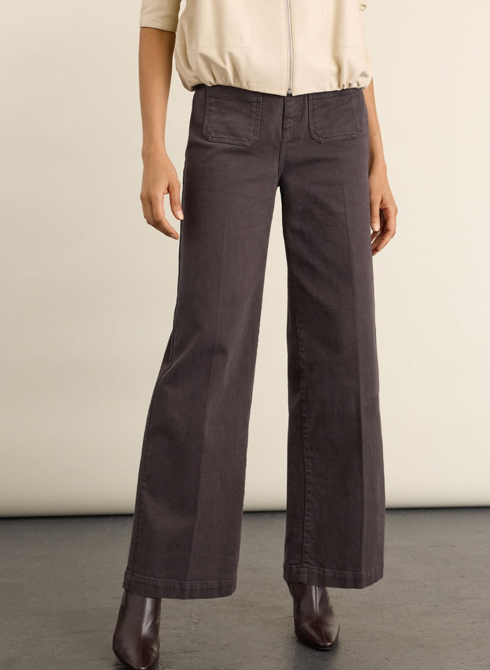 Robyn Organic Cotton Stretch Jeans - Dark Chocolate Baukjen