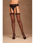 Sheer Garter Belt Hose by  ELM -