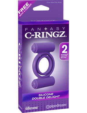 Silicone Double Delight by Fantasy C-Ringz