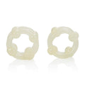 Silicone Island Ring Double Stacker in Glow in the Dark