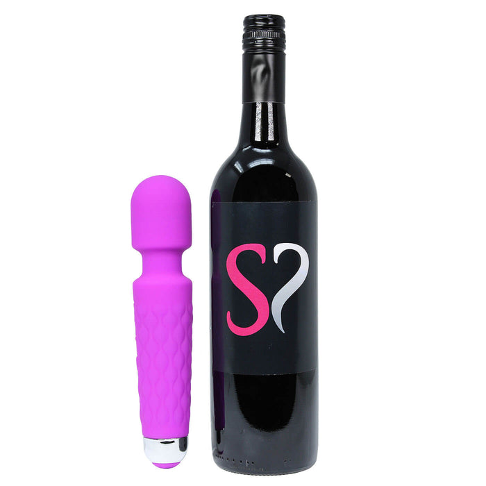 Simpli Pleasure 10 Function USB Rechargeable Silicone Wand Vibrator