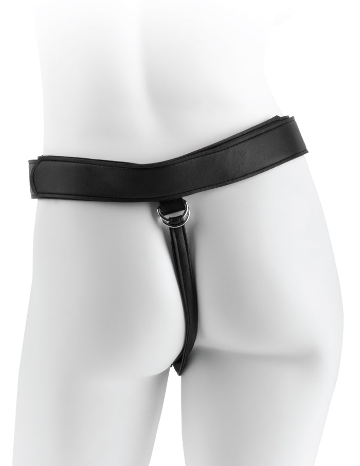 Strap-On Harness  w/ 9" Uncut Hollow Cock by King Cock