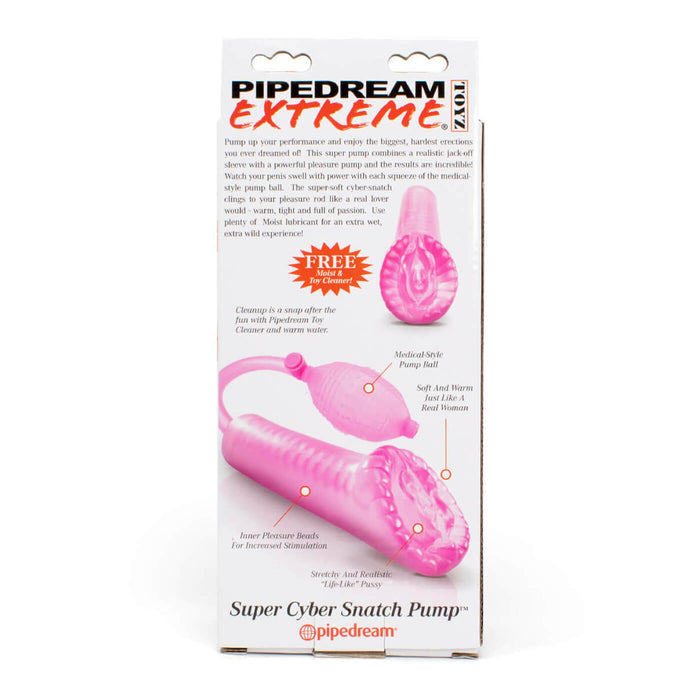Super Cyber Snatch Pump Masturbator