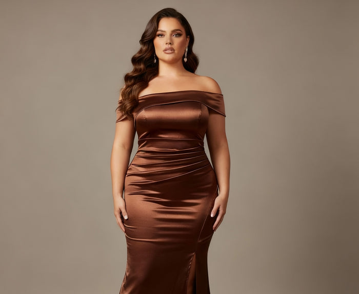 The Gardenia Dress (Chocolate) Ready to Ship