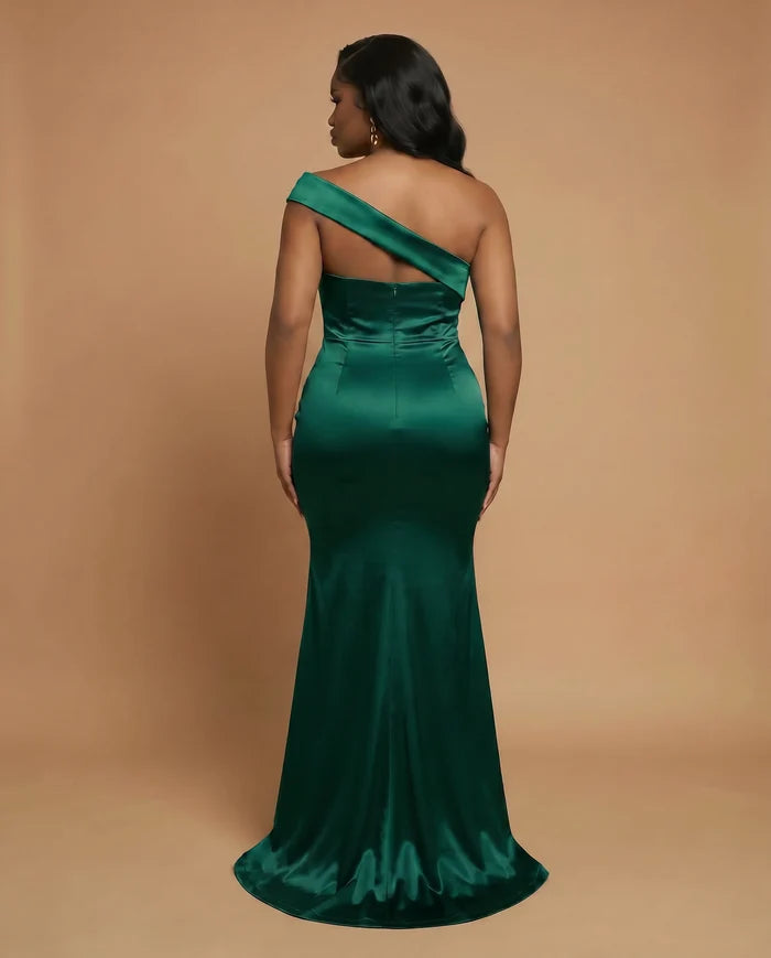 The Gardenia Dress (Emerald) Ready to Ship
