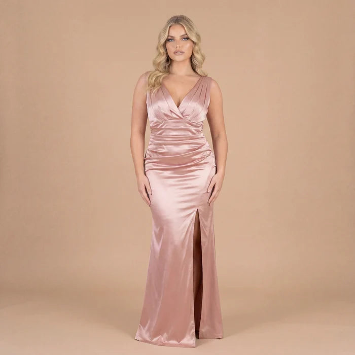 The Giselle Dress (Blush) Ready to Ship