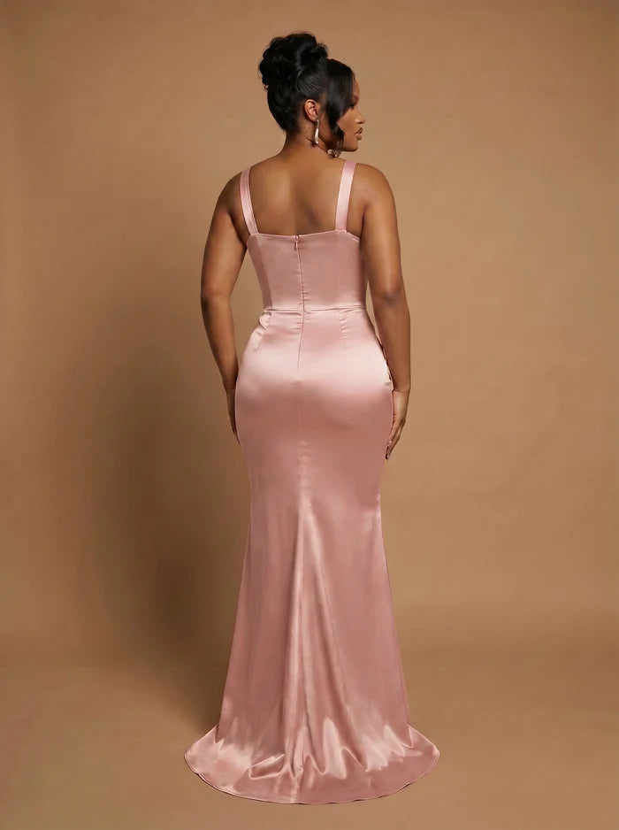 The Ivy Dress Blush (Ready to Ship)