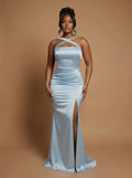 The Ivy Dress Light Blue (Ready to Ship)