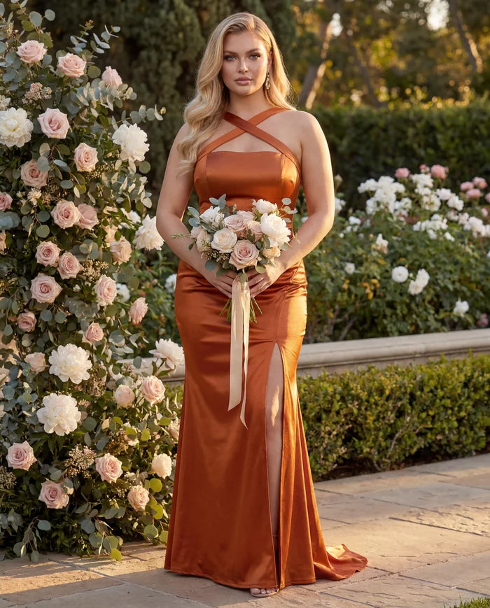 The Ivy Dress Sienna (Ready to Ship)