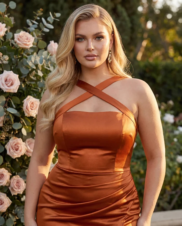 The Ivy Dress Sienna (Ready to Ship)