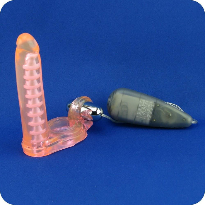 Ultimate Triple Stimulator Dildo Cock Ring by  California Exotics -  - 5