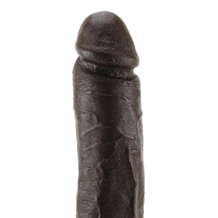 Vac-U-Lock 8 Inch Realistic Cock in Black by  Doc Johnson -  - 2