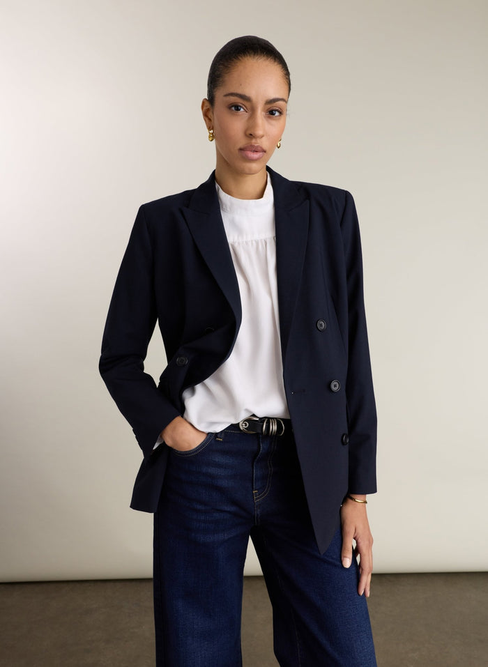 Vanity Blazer - Classic Navy Baukjen