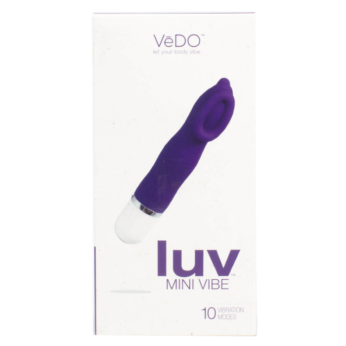 Vedo Luv Mini Extra Quiet 10 Function Clitoral Vibrator