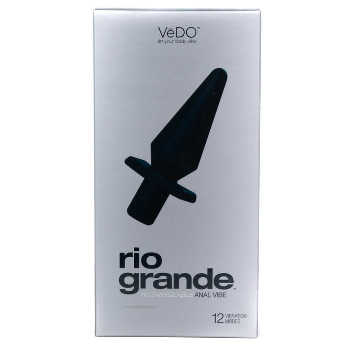 VeDO Rio GRANDE Ultra Quiet 12 Mode Large Powerful USB Anal Vibe