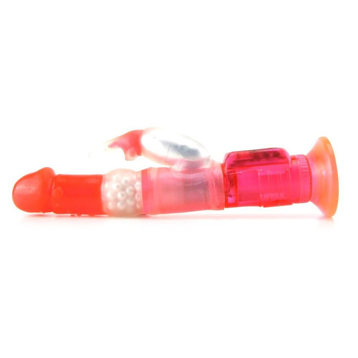 Wallbangers Deluxe Suction Cup Rabbit Pearl Vibrator by  Pipedream -  - 3