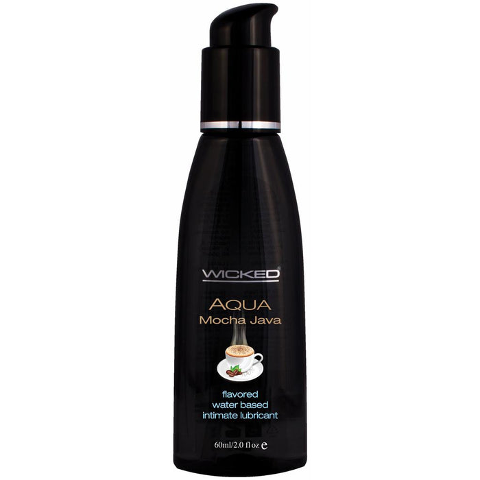 Wicked Aqua Mocha Java Lube 2 Oz