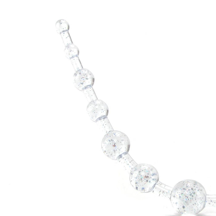 X-10 Extreme Pure Gold Anal Beads in Platinum by  California Exotics -  - 2