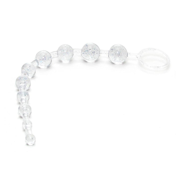 X-10 Extreme Pure Gold Anal Beads in Platinum by  California Exotics -  - 3