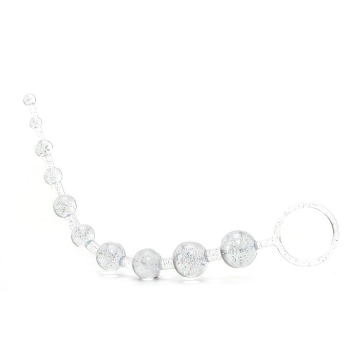 X-10 Extreme Pure Gold Anal Beads in Platinum by  California Exotics -  - 4