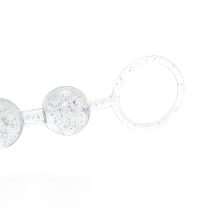 X-10 Extreme Pure Gold Anal Beads in Platinum by  California Exotics -  - 5