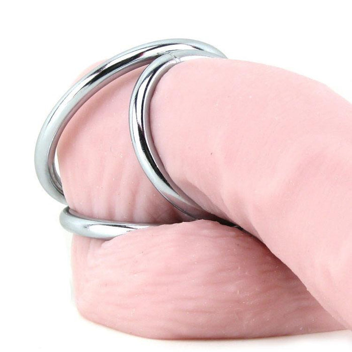 XR Triad LARGE Triple Cock Ring Set by  XR Brands -  - 3