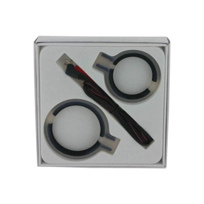 Zeus Electrosex Bi Polar Silicone Erection Rings by  XR Brands -